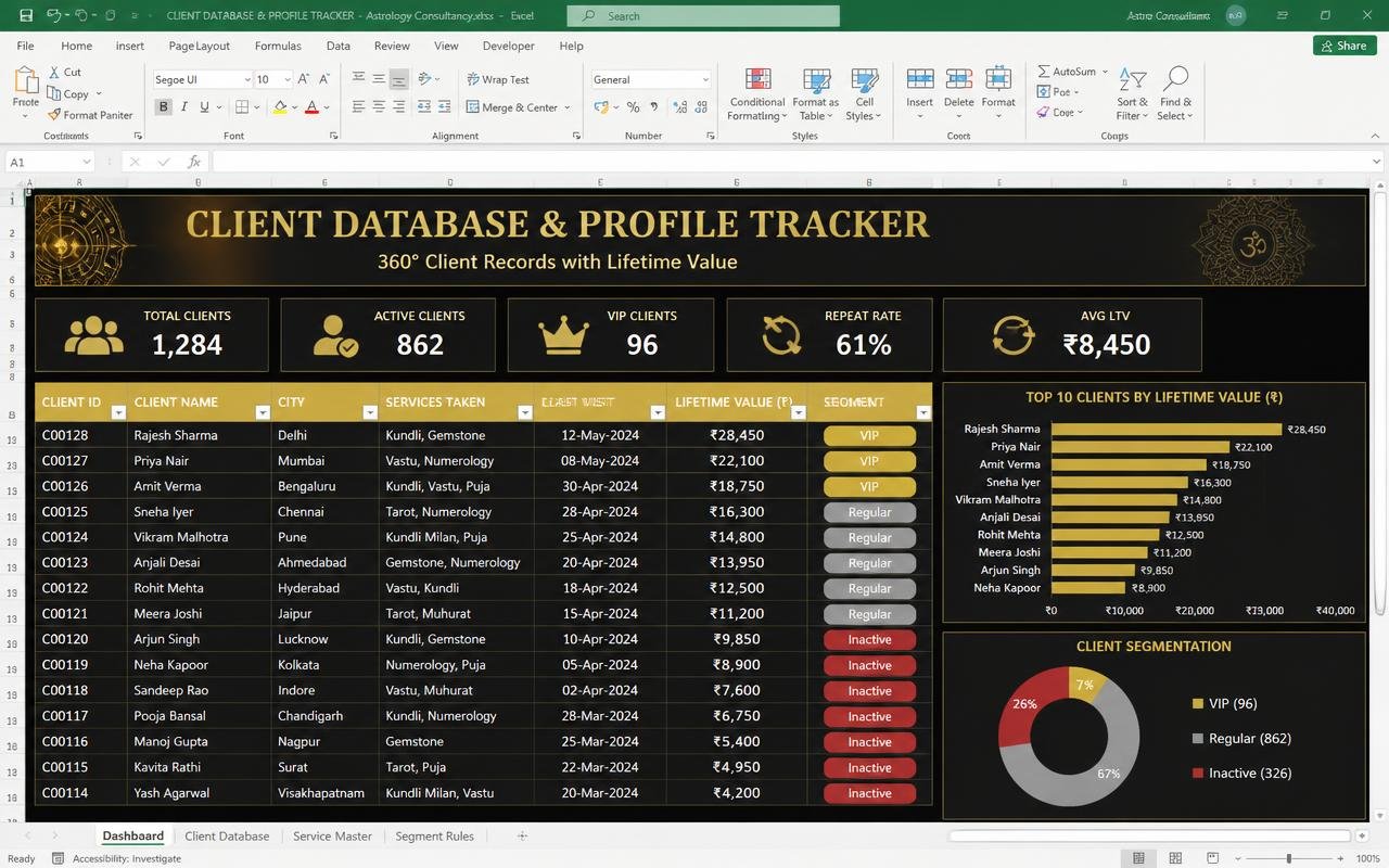 Client Database & Profile Tracker preview